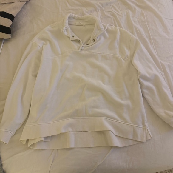 Urban Outfitters Sweaters - Out From Under Oversized Snap-Neck Sweatshirt – XS